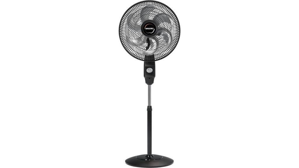 black eolo column fan