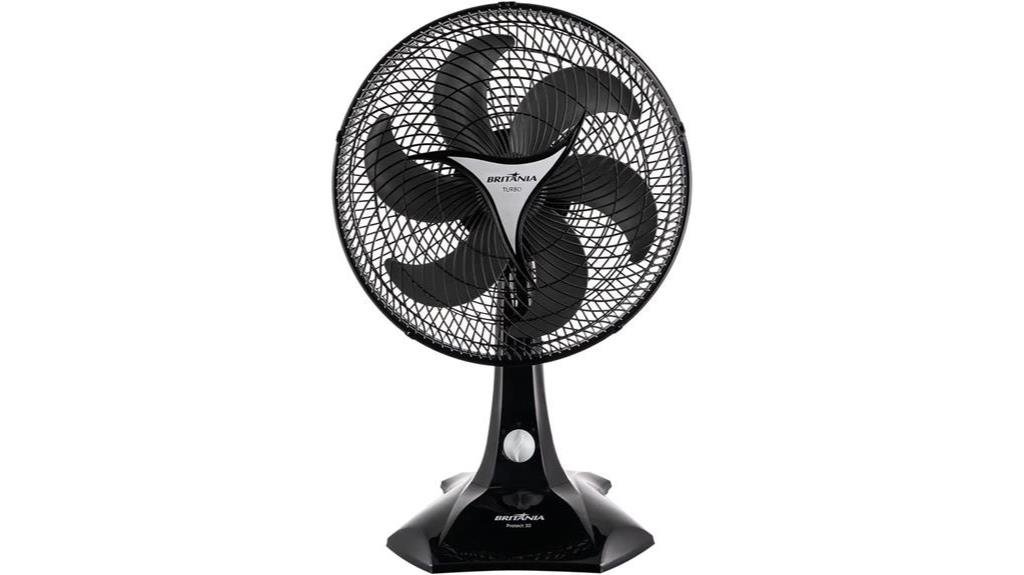 brit nia black 3 speed fan