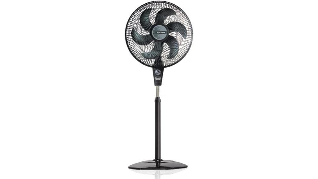 ventilador de coluna preto