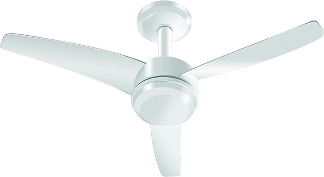 ventilador de teto branco