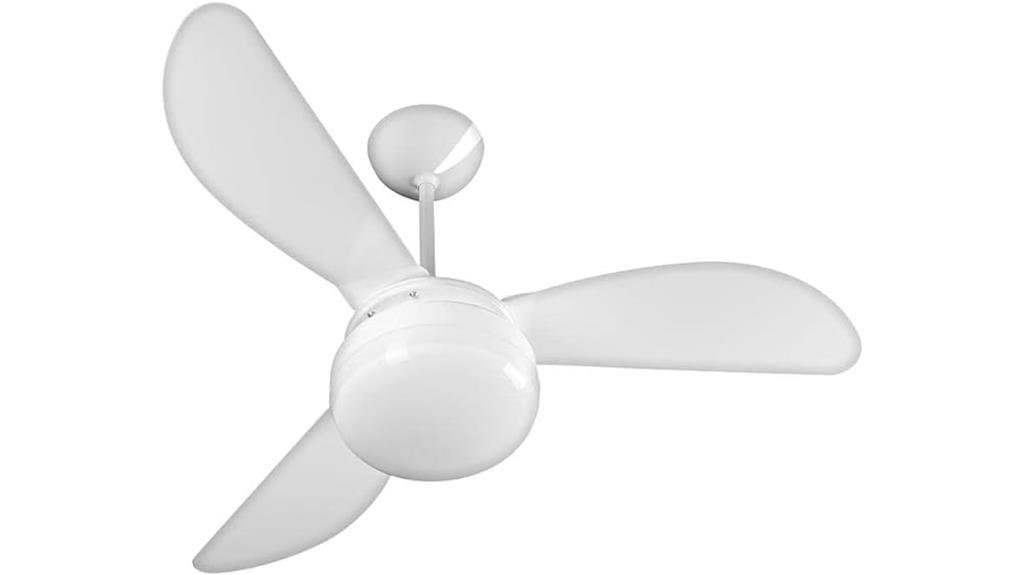 ventilador de teto branco