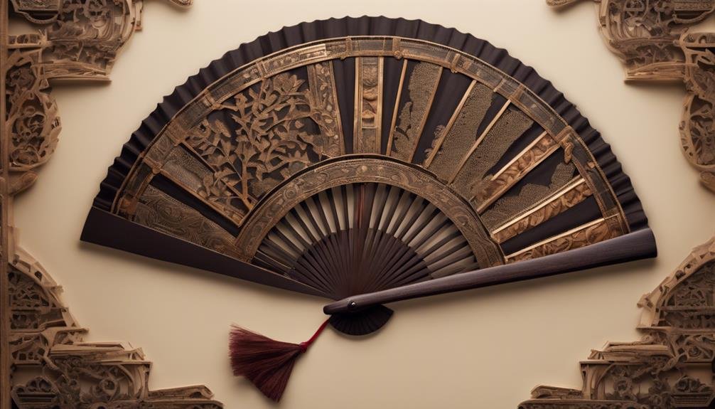 beautiful antique fan designs